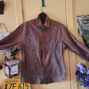 Gorgeous Applique & Embroidered Casual Chic Shirt by Roar